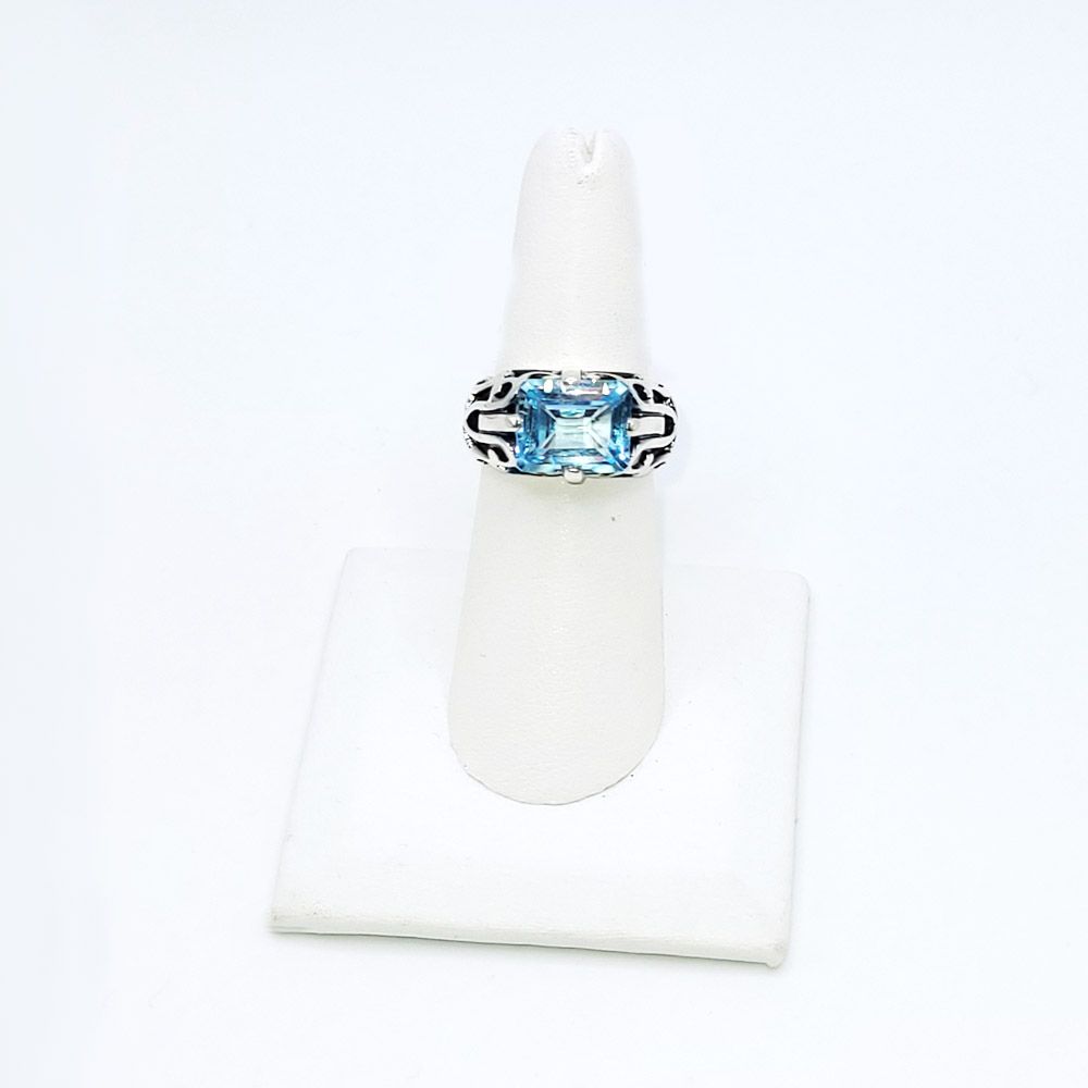 Azure Sky Ring - size 7
