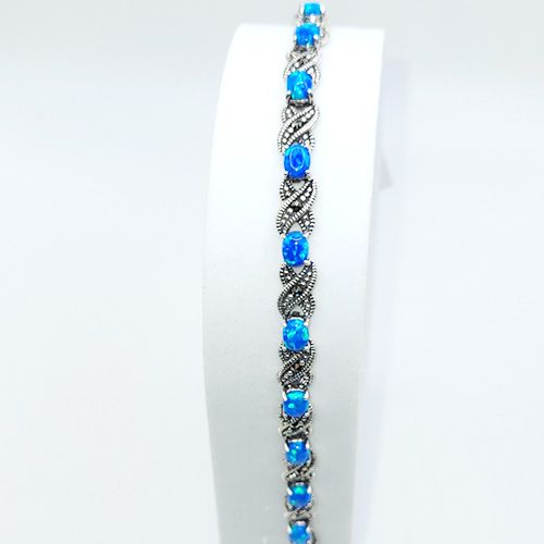 Swirl Bracelet - Opal