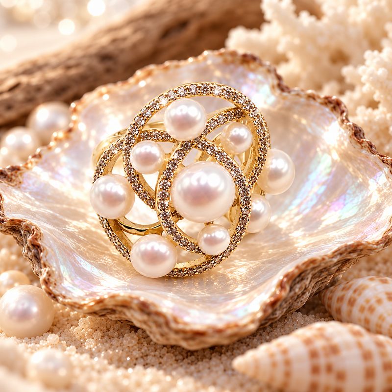 Celestial Pearl Ring