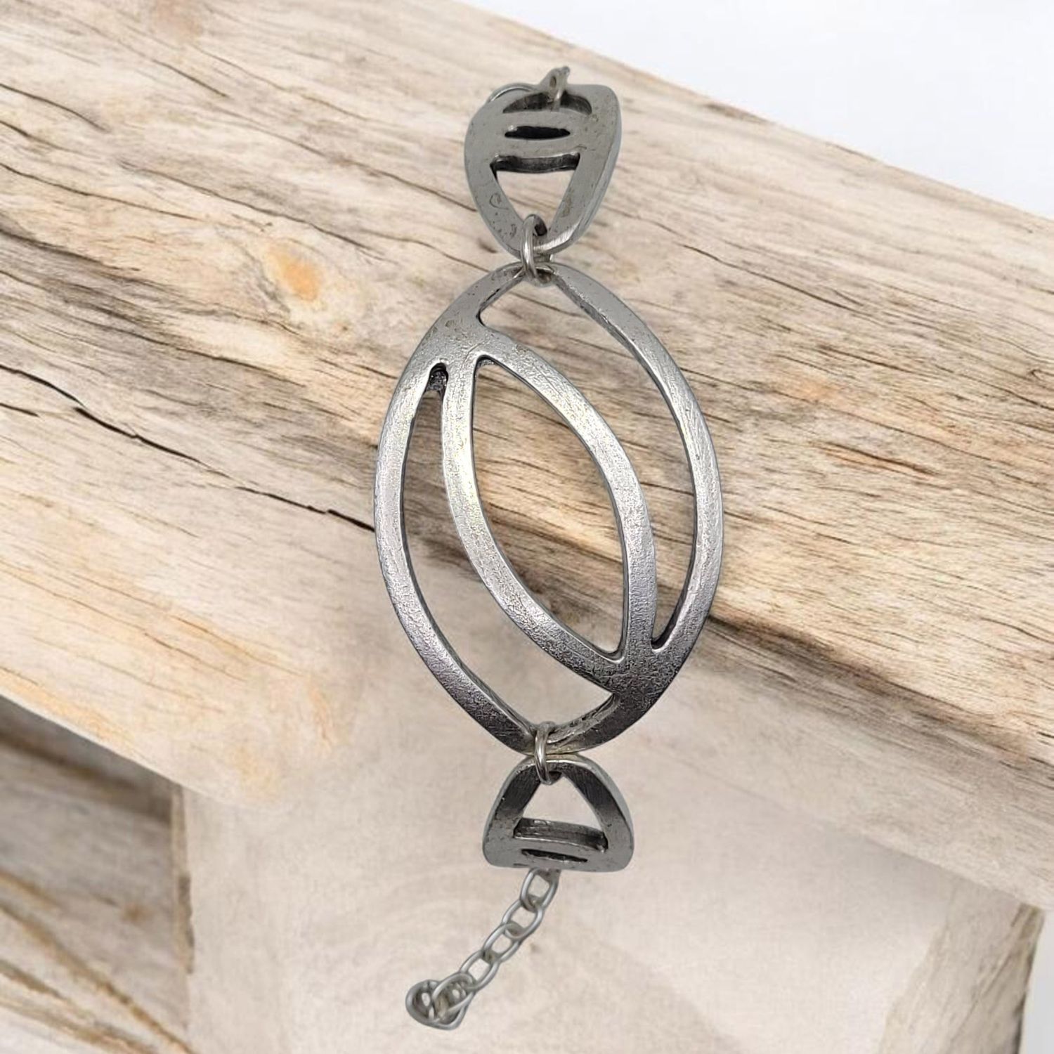 Nile Eclipse Zamalek Silver Link Bracelet