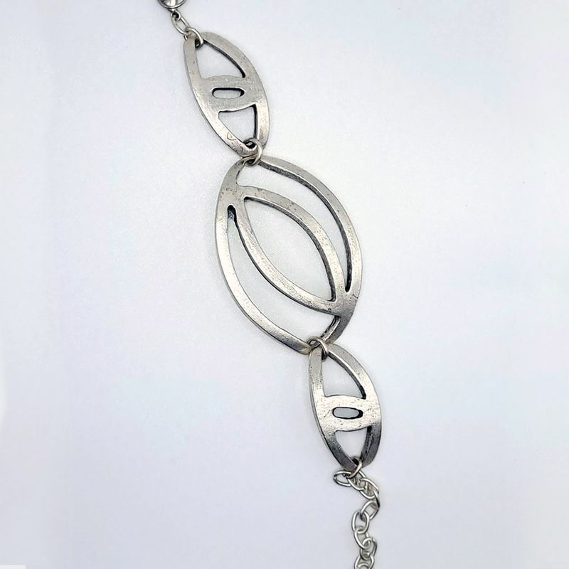 Nile Eclipse Zamalek Silver Link Bracelet