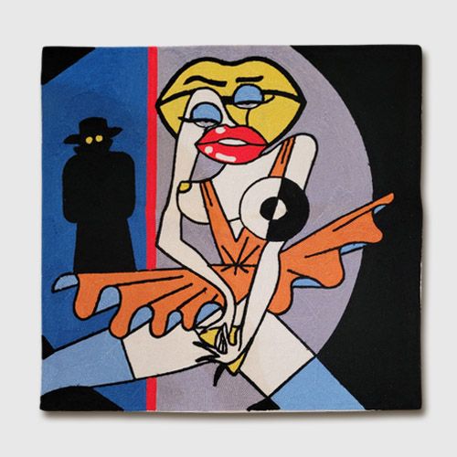 Film Noir Cushion Cover