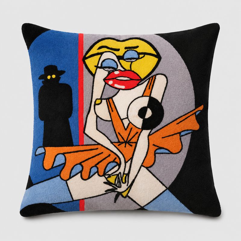 Film Noir Cushion Cover