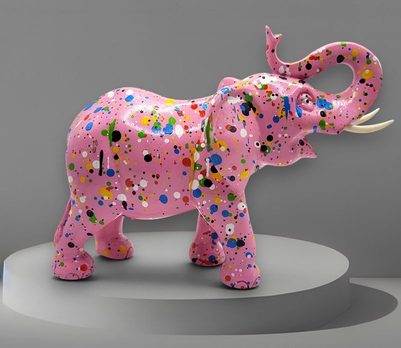 Elephant Sculpture - Paint