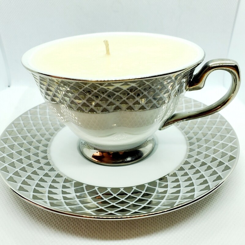 Fancy Coffe Mug Soy Candle Set
