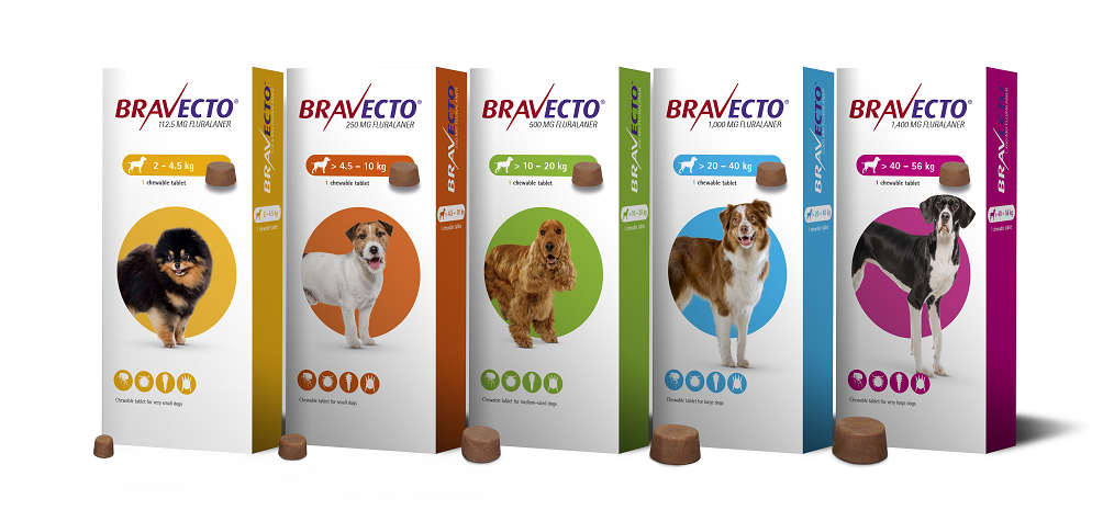 BRAVECTO® Chewable Tablets