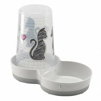 Dispenser, Tasty Food/Water Cats In Love 1,5 L