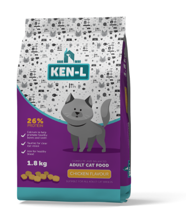 KEN-L CATS  CHICKEN FLAVOUR