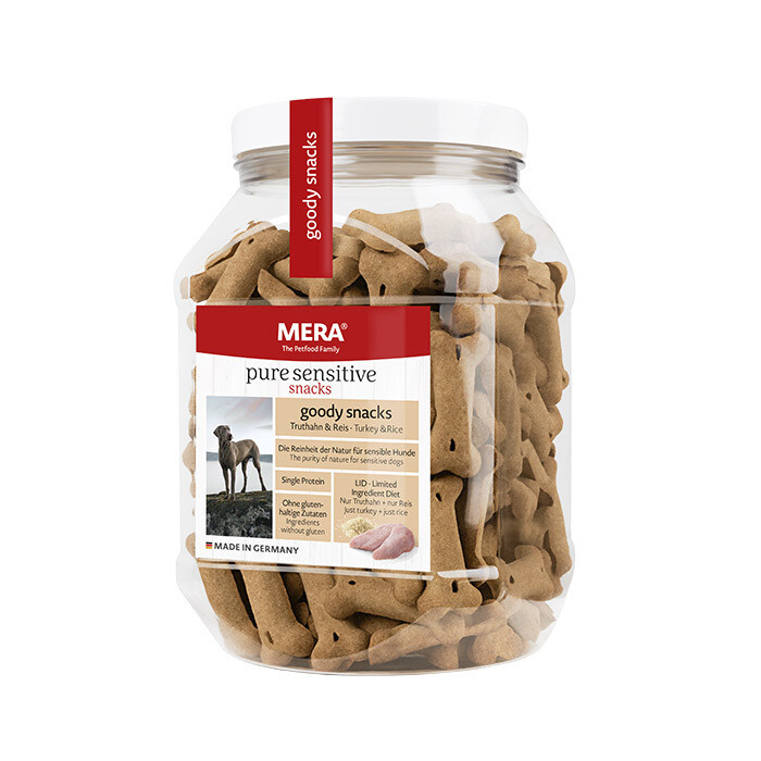 MERA DOG SNACK 600g - Sensitive Turkey &amp; Rice