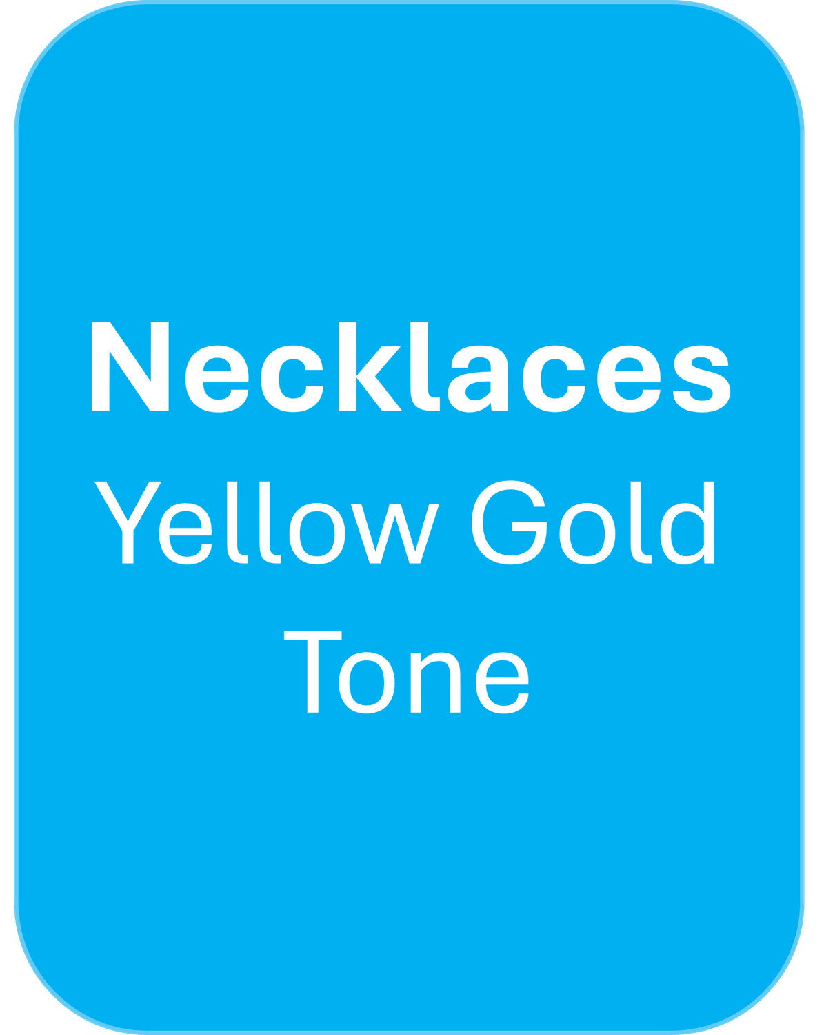 Necklace Yellow Gold