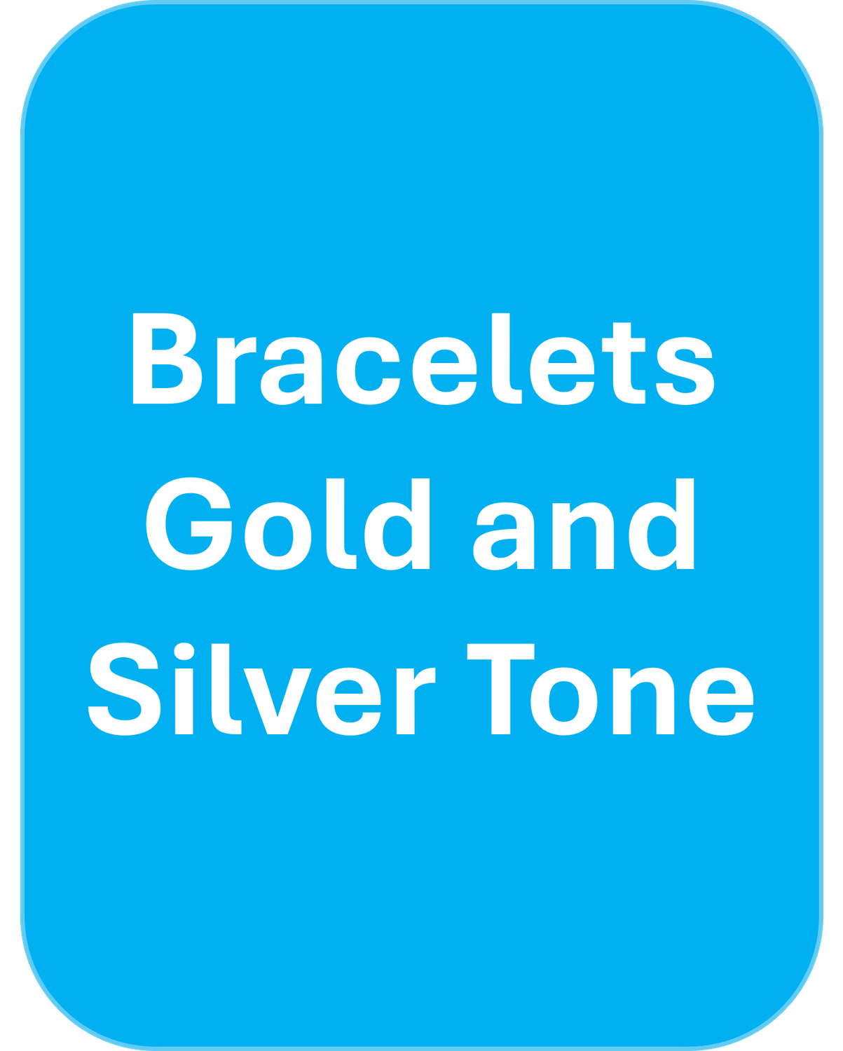 Bracelets 14K Gold-plated and .925 Sterling Silver