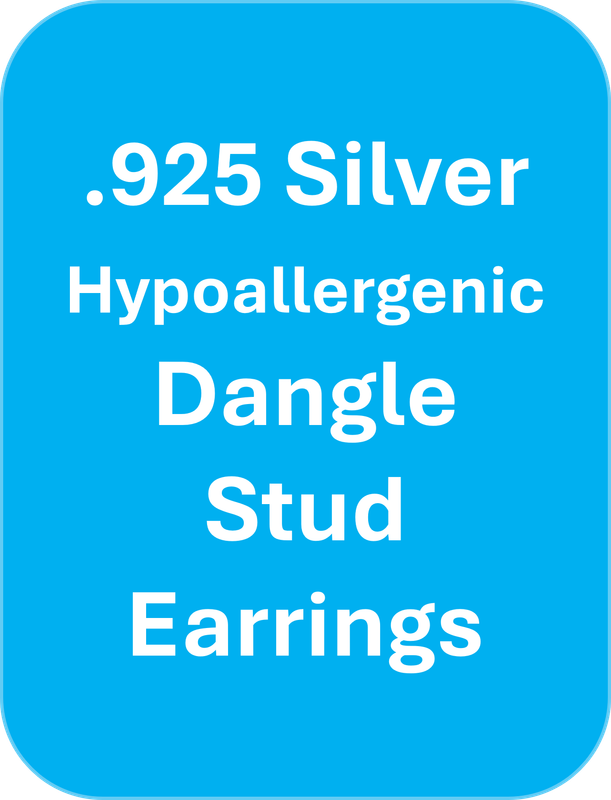 Earrings 925 Silver Hypoallergenic Dangle Stud Earrings Leverback Drop Earring