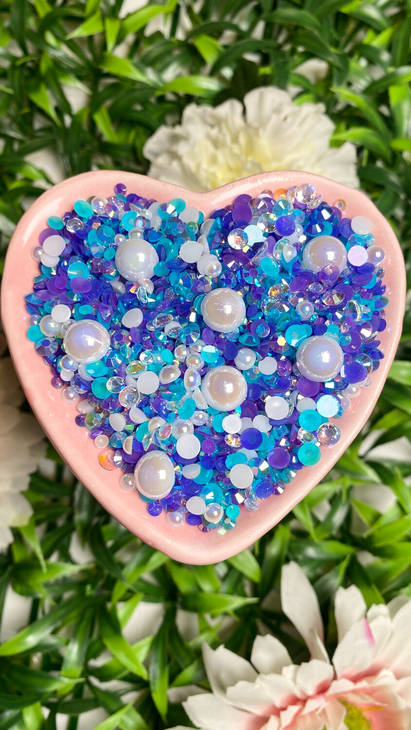 Mermaid Vibes Rhinestone And Pearls Mix