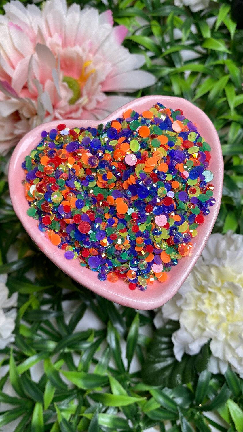 Confetti Rhinestones Mix - Non-Hot Fix