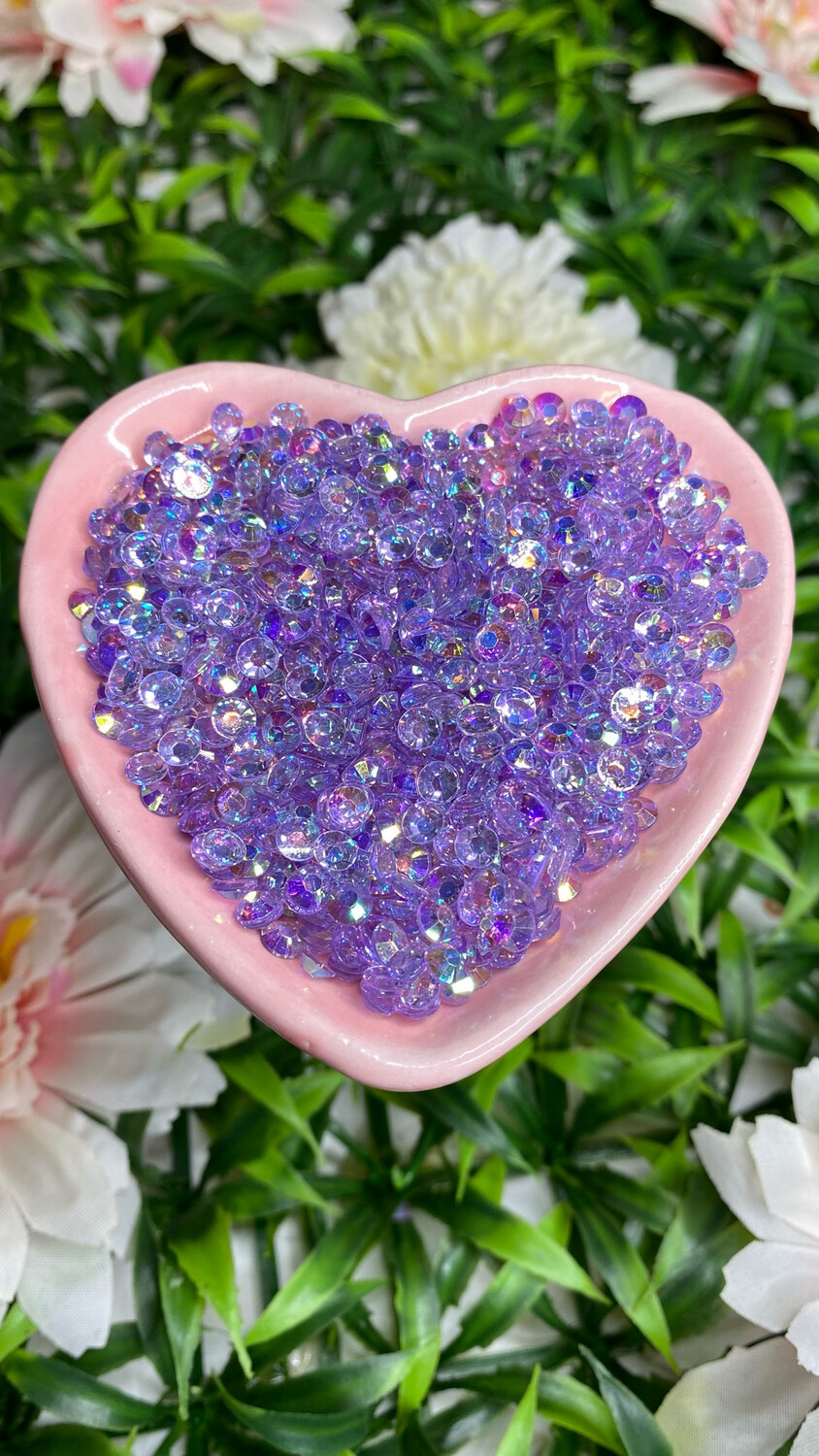 Transparent Lily Lilac AB Rhinestones