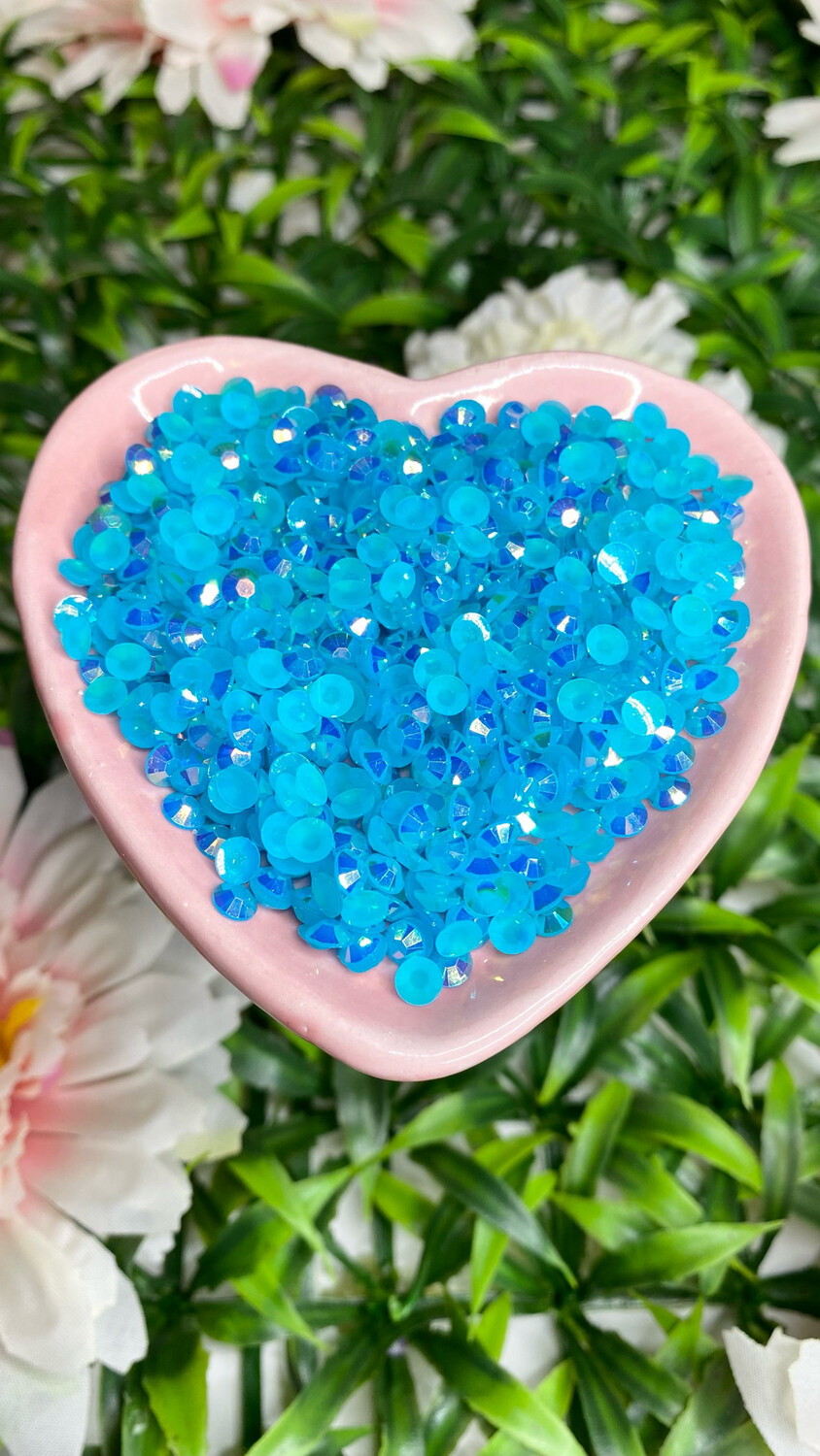 Aqua Blue AB Jelly Rhinestones