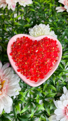 Candy Red AB Jelly Rhinestones