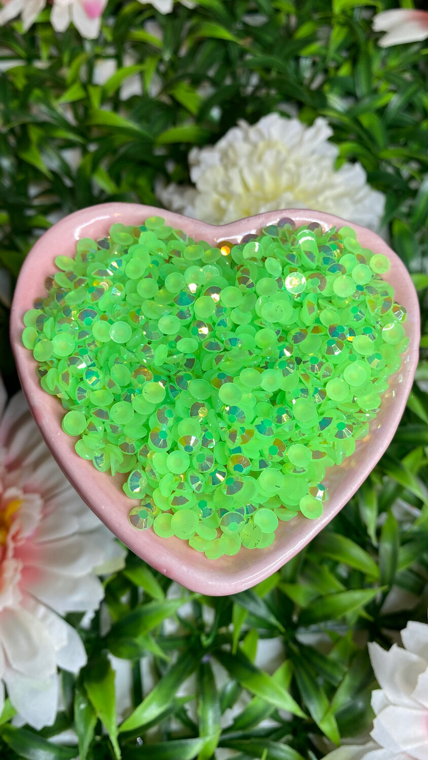 Parakeet Green AB Jelly Rhinestones