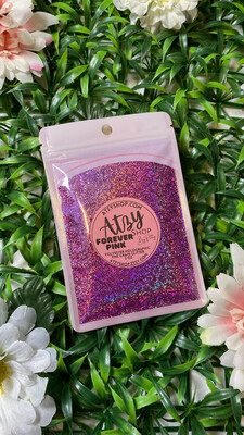 FOREVER PINK Holographic Fine Glitter
