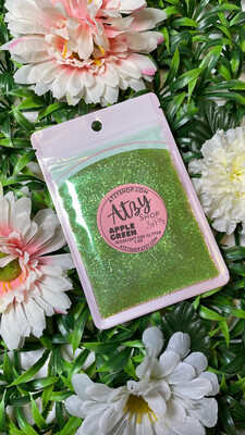 APPLE GREEN Iridescent Fine Glitter