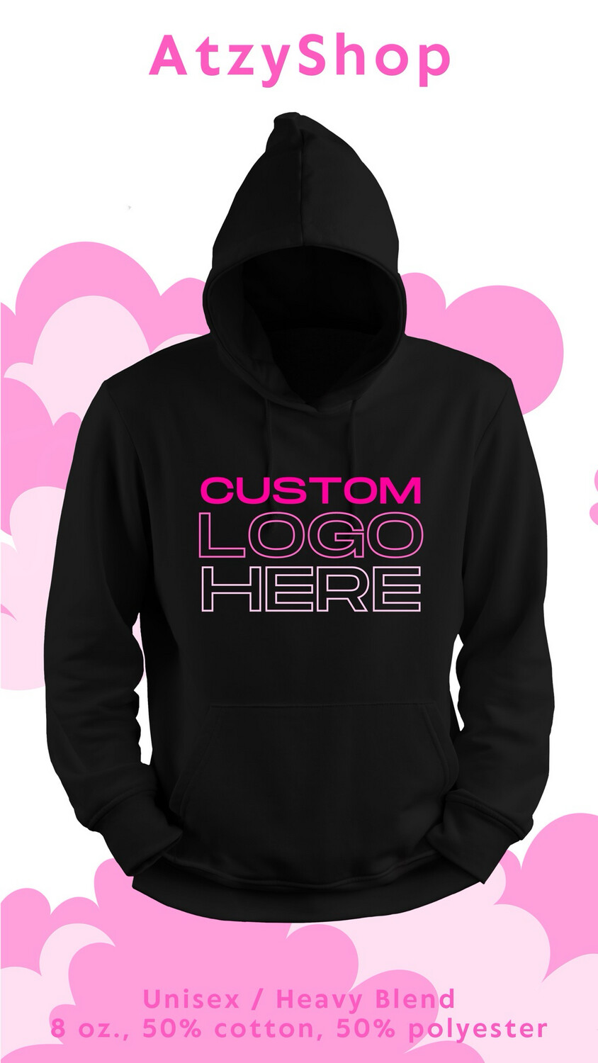 Custom Adult Unisex Heavy Blend Sweater - Pullover (hoodie)