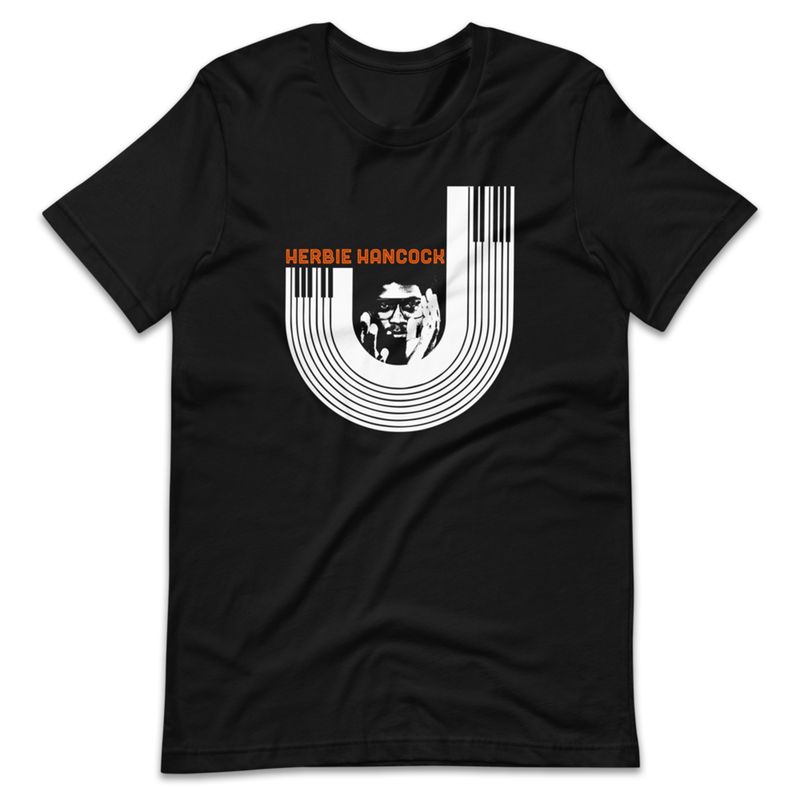 Herbie Hancock Unisex T-Shirt. Vintage Style 80s Shirt, Retro Design T-Shirt