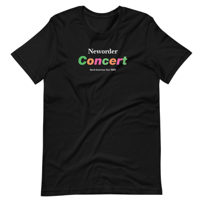 New Order Technique Tour 1989, Vintage Style Shirt