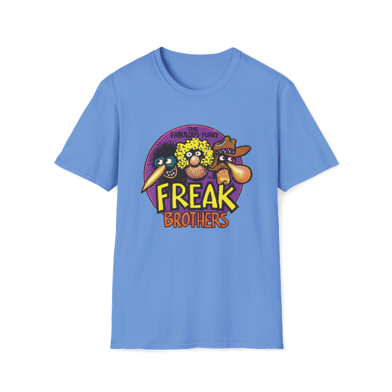 The Fabulous Furry Freak Brothers Unisex T-Shirt, Rare! Vintage Style 80s Shirt, Retro Design T-Shirt