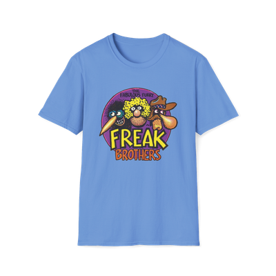 The Fabulous Furry Freak Brothers Unisex T-Shirt, Rare! Vintage Style 80s Shirt, Retro Design T-Shirt