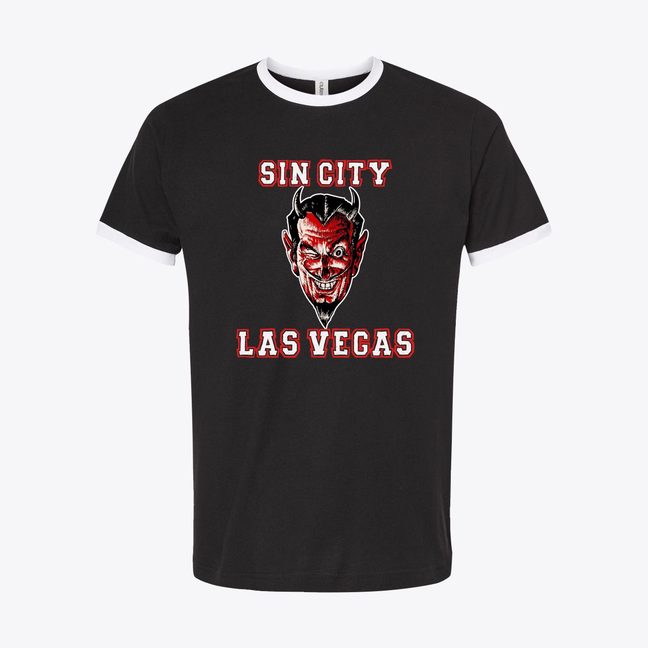 Sin City Las Vegas – Retro 70s Neon Tee