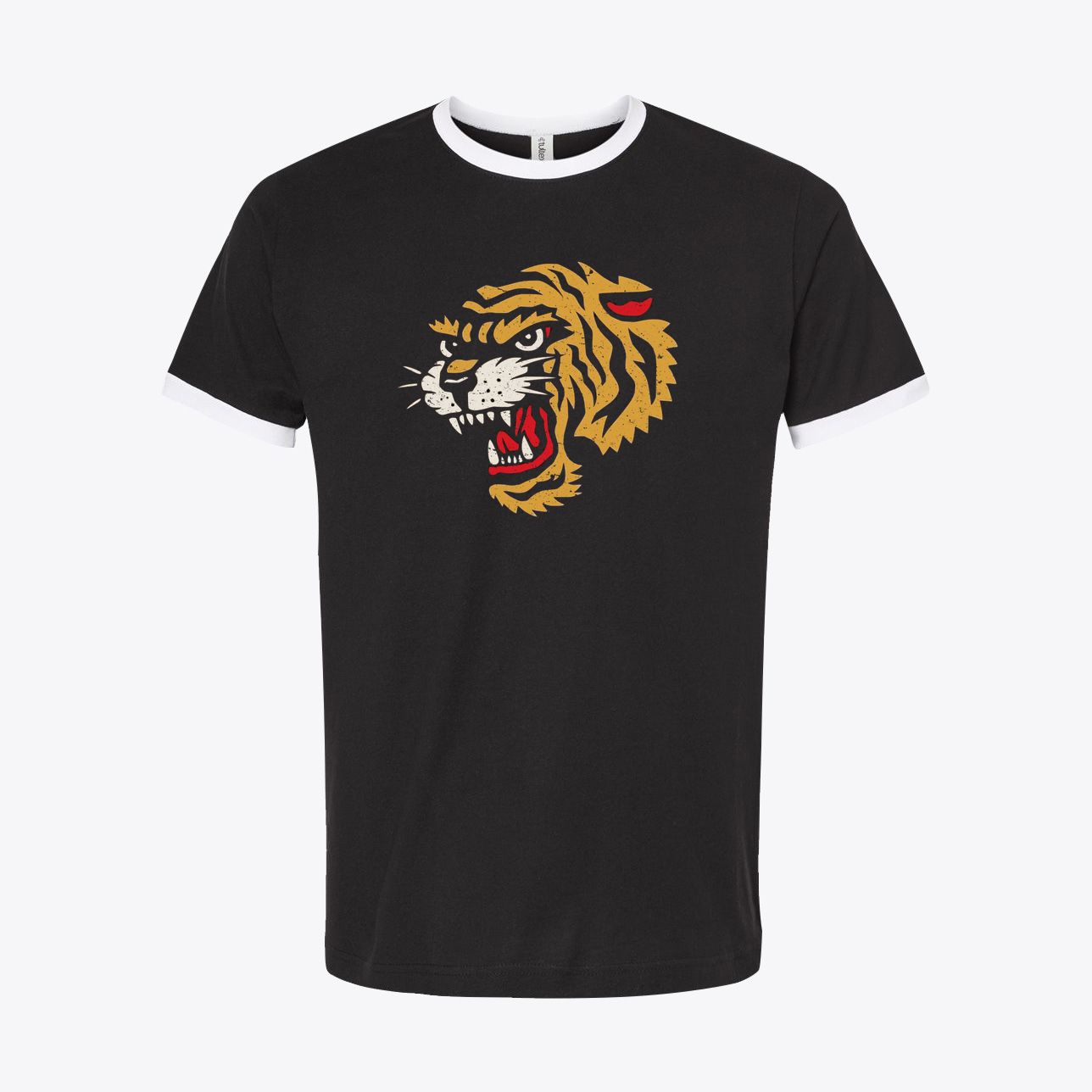 Vintage Tiger — Classic Retro Ringer Tee