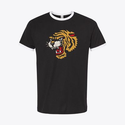 Vintage Tiger — Classic Retro Ringer Tee