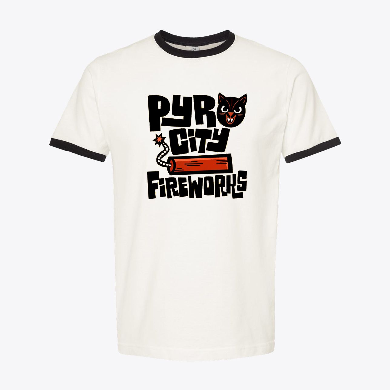 Pyro City Fireworks – Retro Boomtown Tee