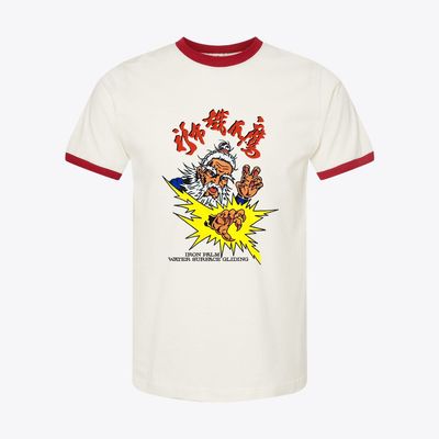 Iron Palm — Chinese Kung Fu Master Ringer T-Shirt