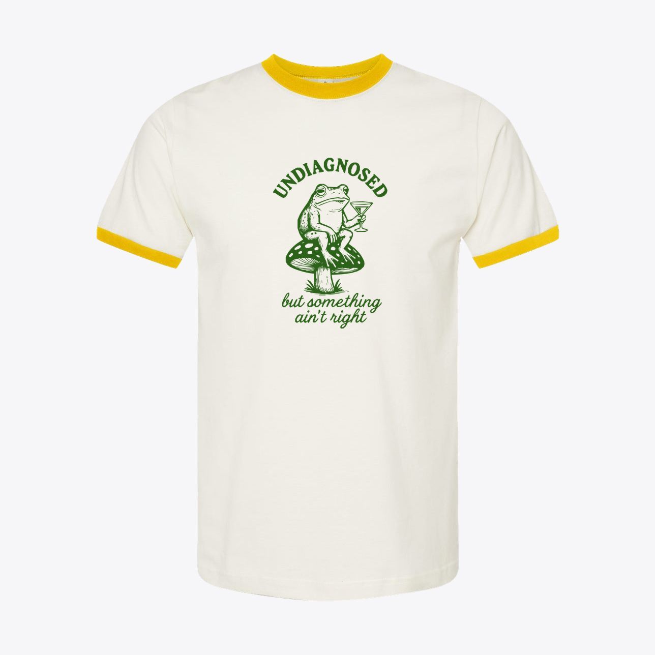 Undiagnosed but Something Ain’t Right – Vintage 80s Humor Tee