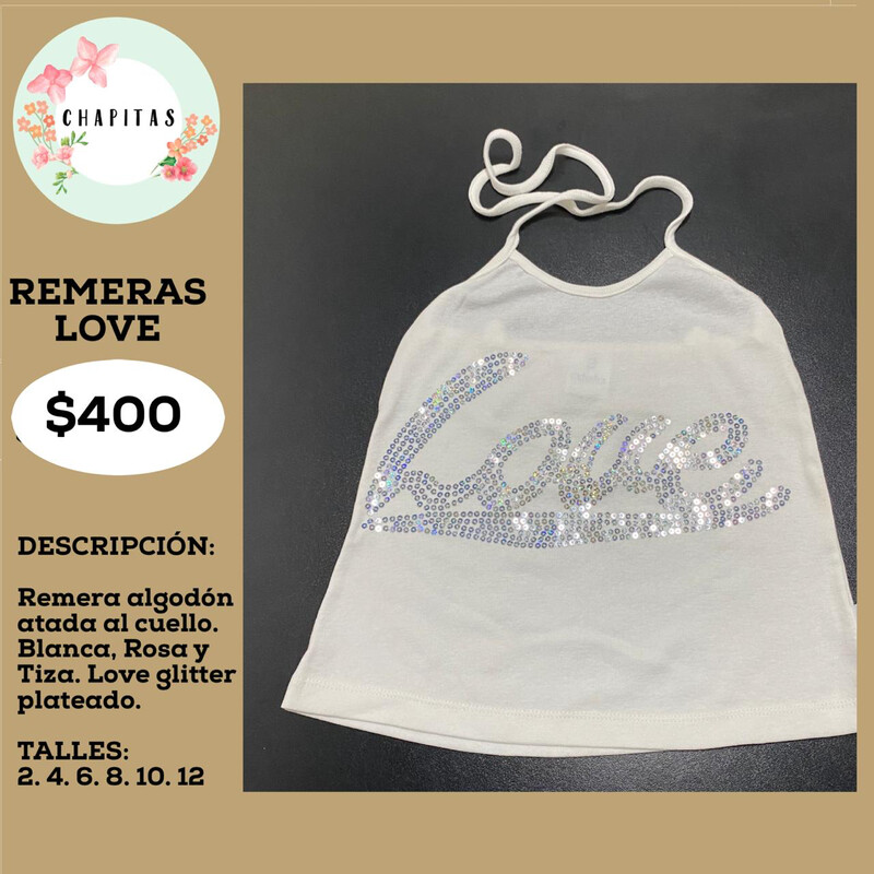 Musculosa LOVE