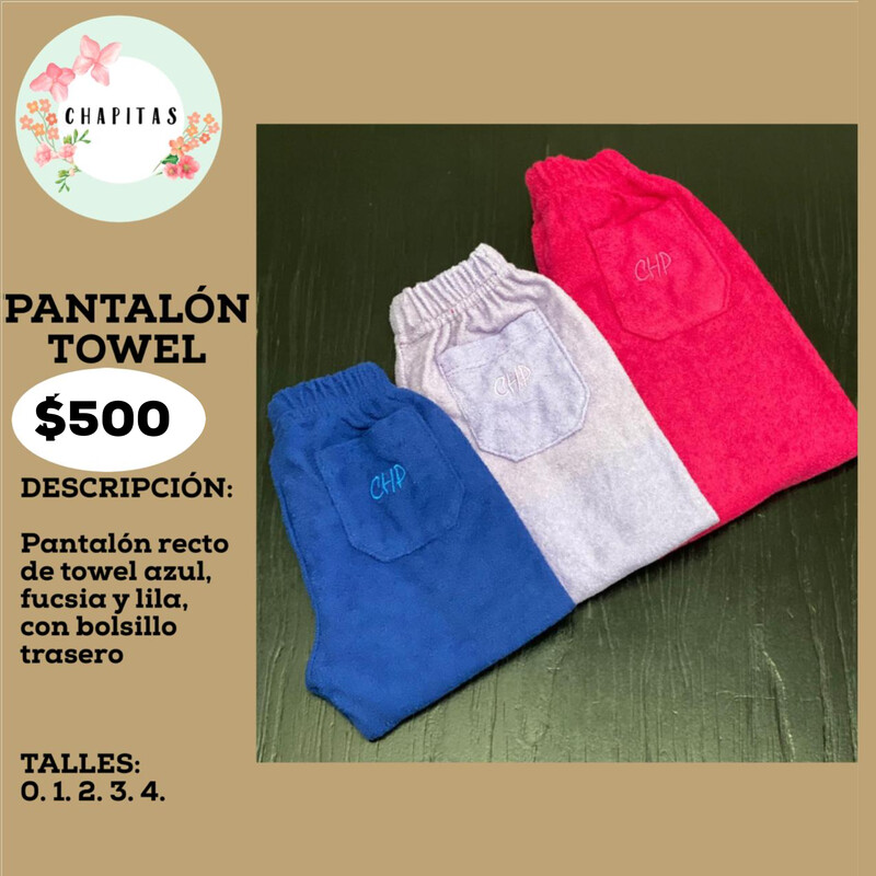Pantalón TOWEL