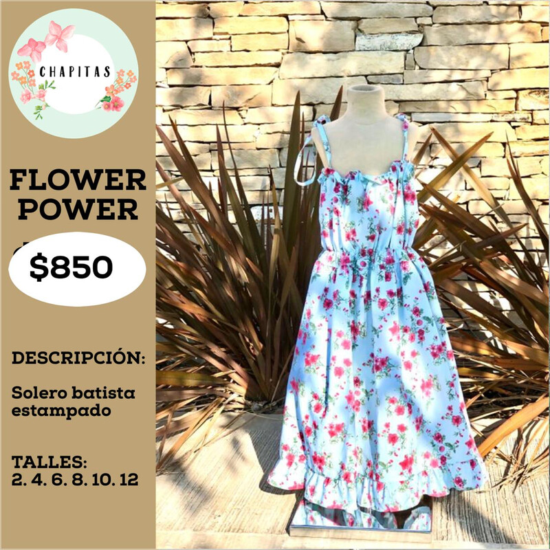 Soleros FLOWER POWER - HIPPIE CHIC
