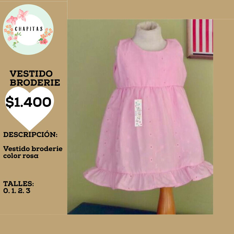 Vestido BRODERIE