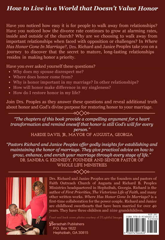 Where Has Honor Gone In Marriage? (REVISED COPY)