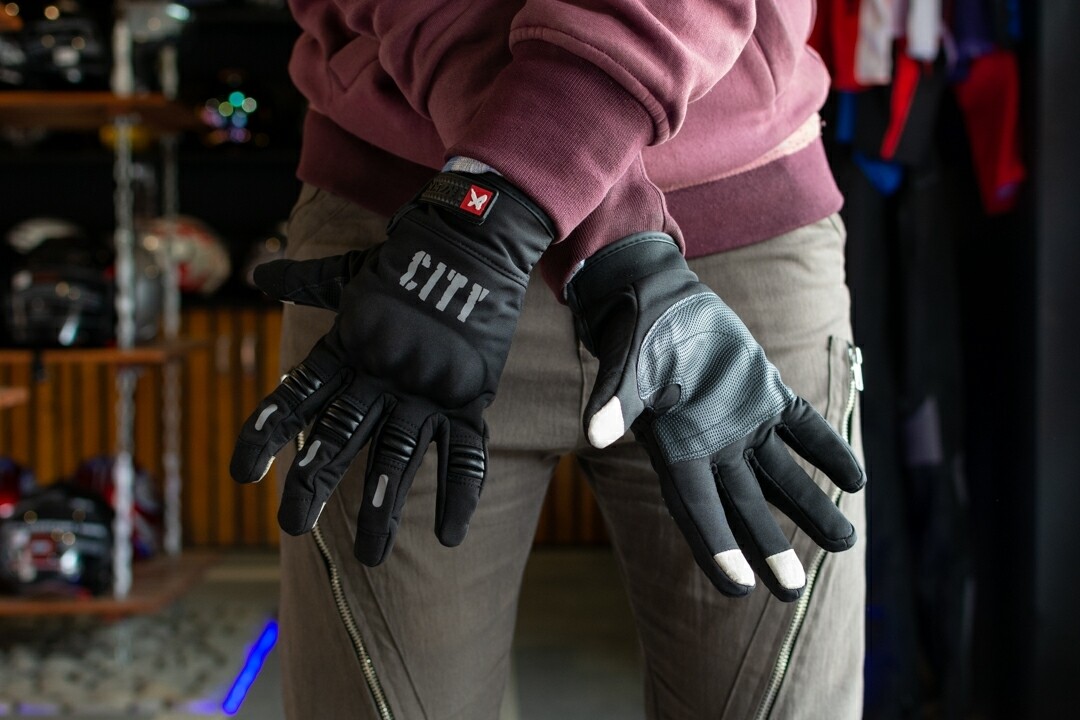 City Full Gloves (Black