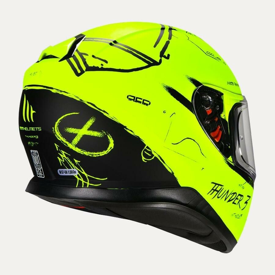 MT Helmet Thunder3 SV Board Gloss SIZE M