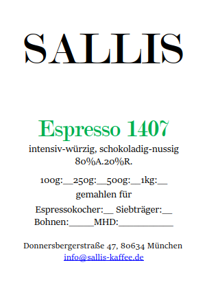 Espresso 1407