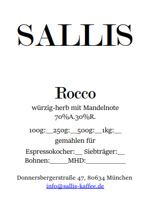 Espresso Rocco