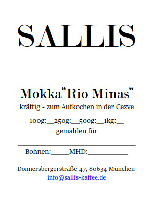 Mokka "Rio Minas"