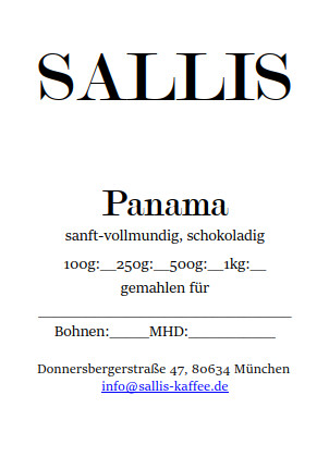 Kaffee Panama