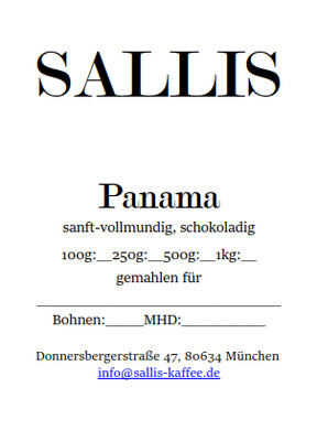 Kaffee Panama Kaffee Panama