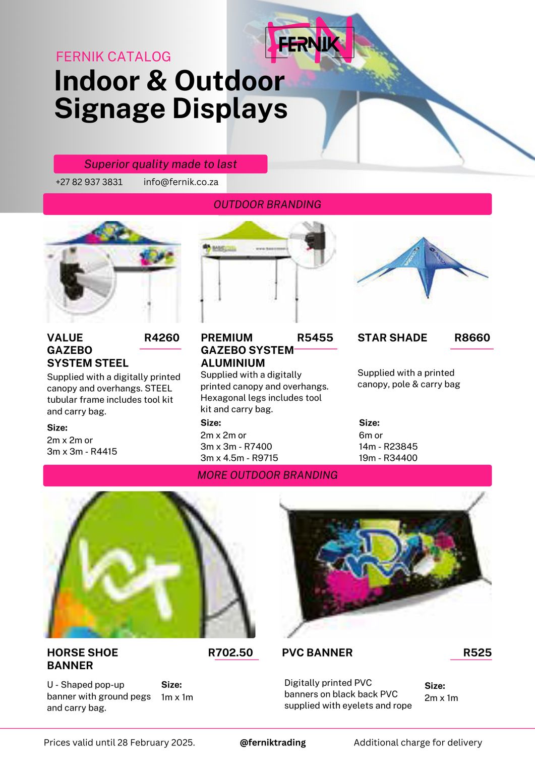 Indoor &amp; Outdoor Branding