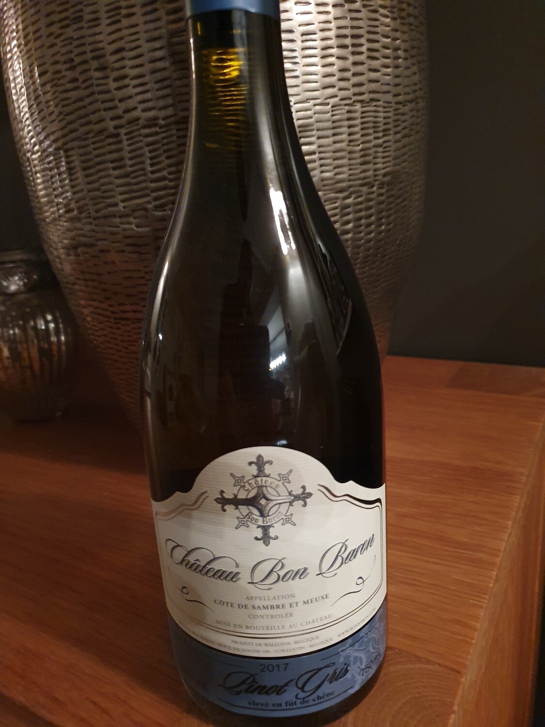 Pinot Gris - Château Bon Baron - Belgische wijn