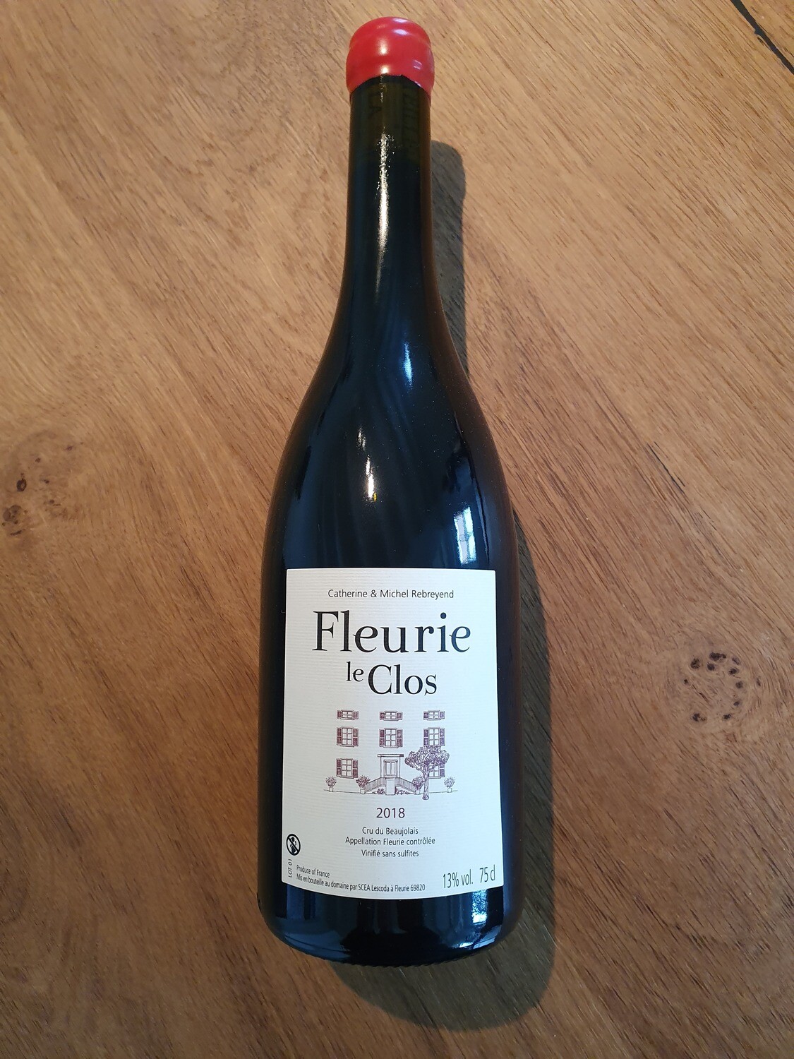 Fleurie Le Clos gevinifieerd zonder sulfieten